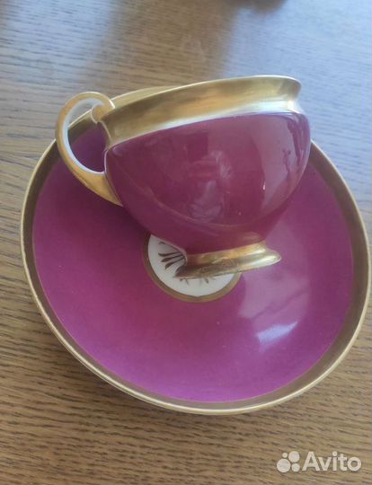 Чайная пара 19 век 1800 г., Париж, Nast