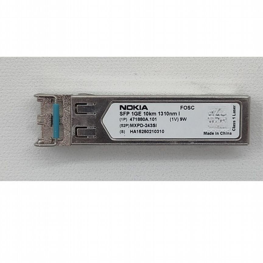 [MXPD-243SI] Трансивер Mxpd-243si, Nokia, Sfp, 1.25 Gb, 10km, 1