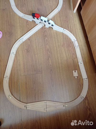 Деревянная железная дорога Икеа