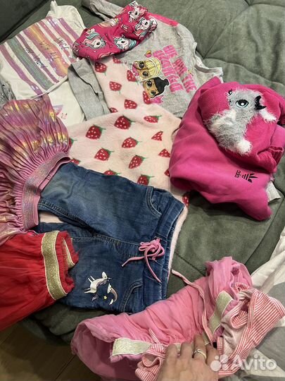Вещи пакетом на девочку 2-4г