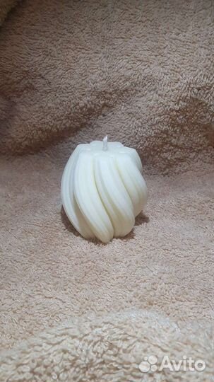 Ароматическая свеча ручной работы