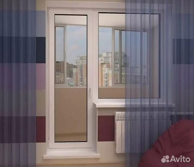 Дверь балконная от производителя