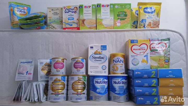 Много разного питания