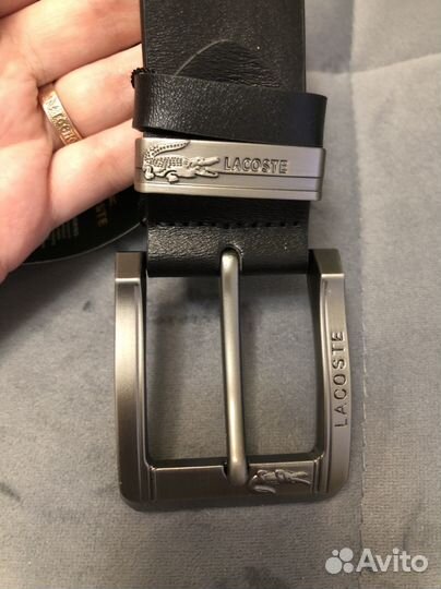 Ремень мужской lacoste 125 см новый