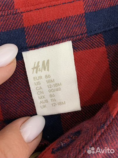 Рубашка hm 86