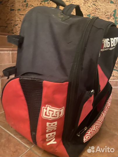 Хоккейный баул на колесах детский