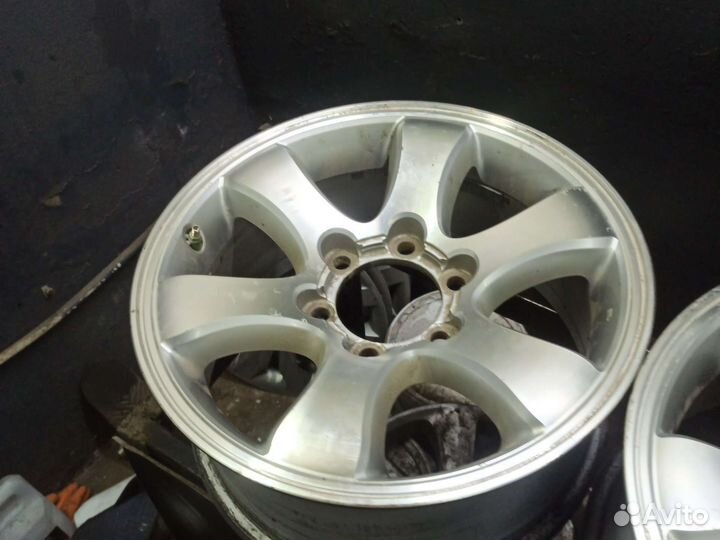 Диски оригинал Тойота 6/139.7/17