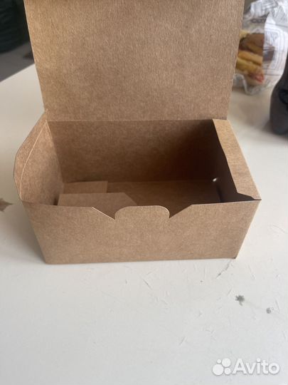 Оробка картонная с крышкой 115*75*45