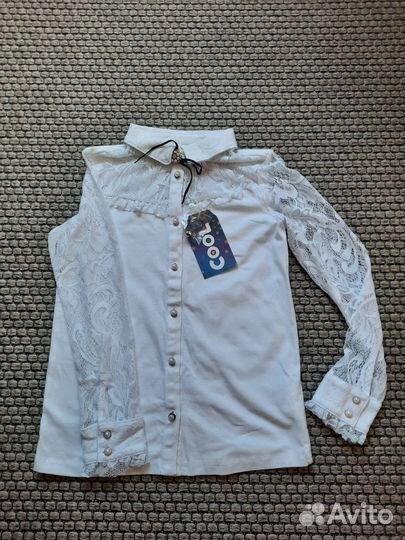 Блуза школьная новая