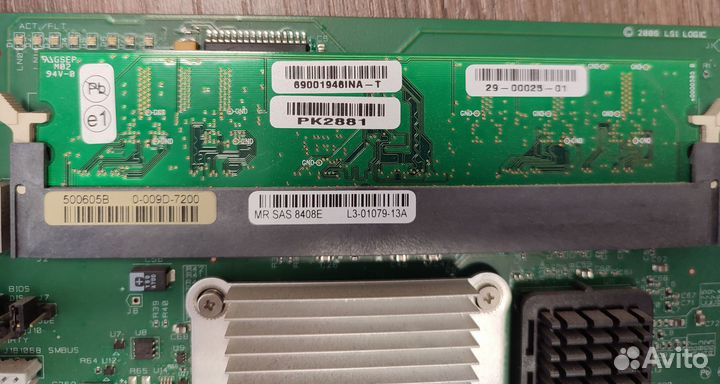 Raid контроллер Intel srcsas18E (MR SAS8408E)