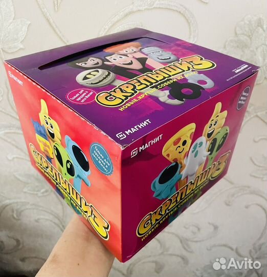 Скрепыши 3 серии Коробка