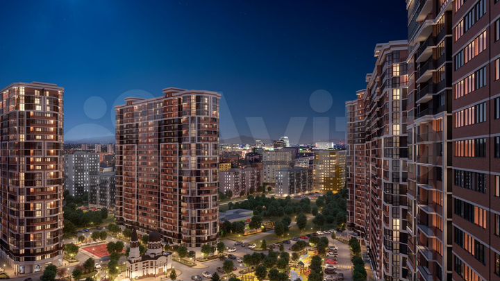 Квартира-студия, 24,7 м², 6/24 эт.