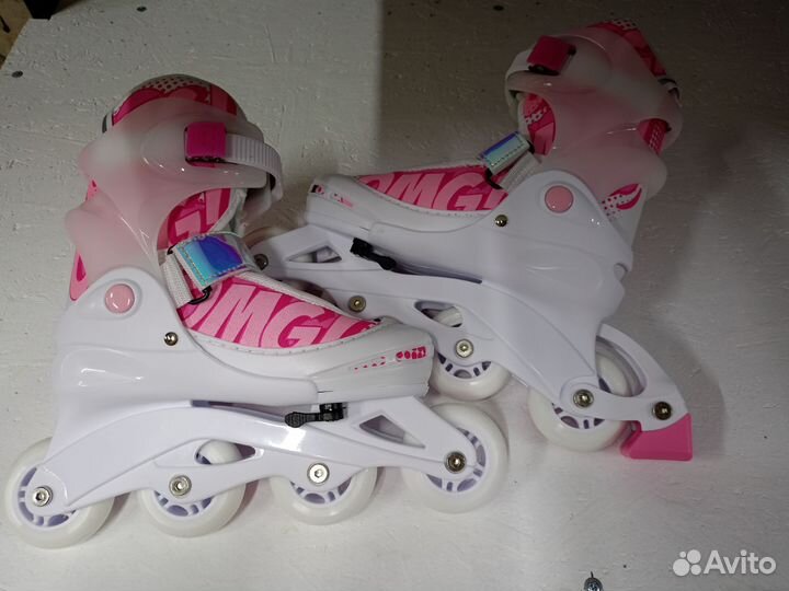 Роликовые коньки детские раздвижные новые