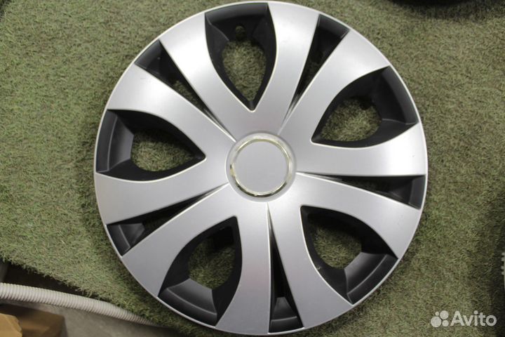 Колпак R17 Топ Ринг Микс Черный