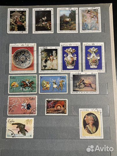 Большой альбом с марками СССР