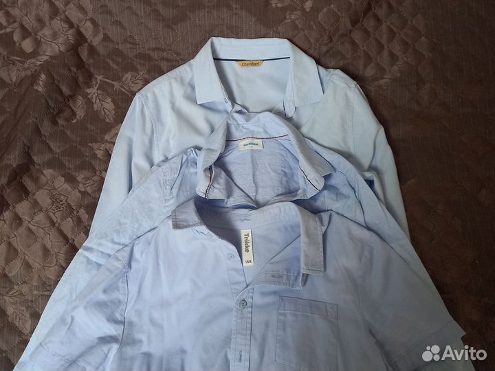 Рубашка на мальчика 158