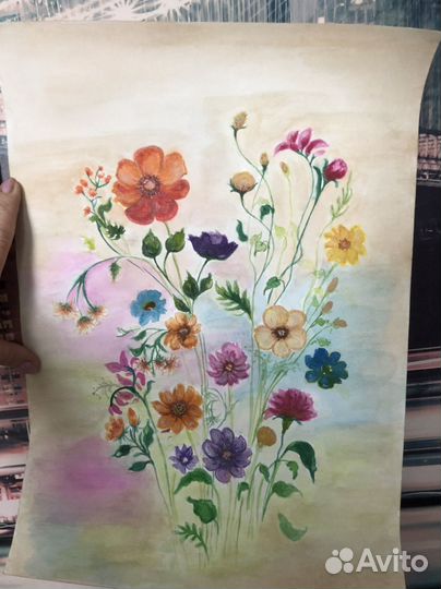 Картина цветы