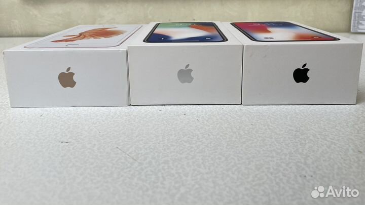 Коробки от iPhone 6S plus / iPhone X