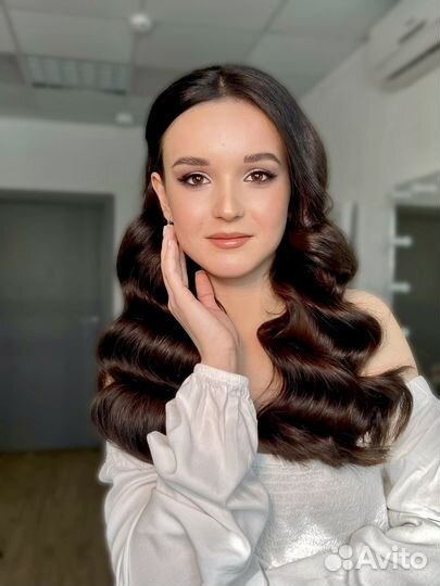 Макияж и причёска, Визажист Локоны Образ на никах