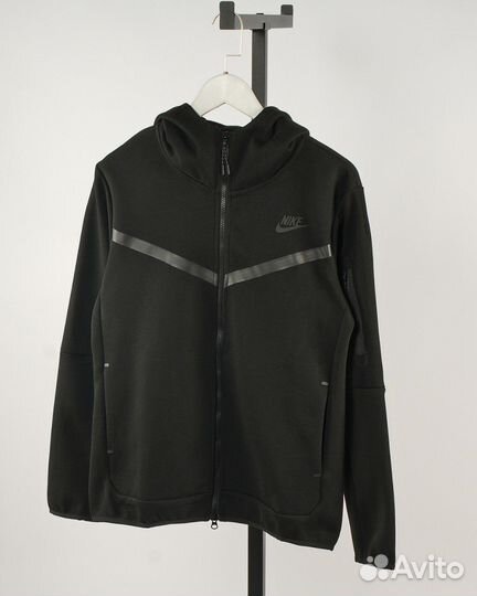 Кофта nike tech fleece черная S-XL