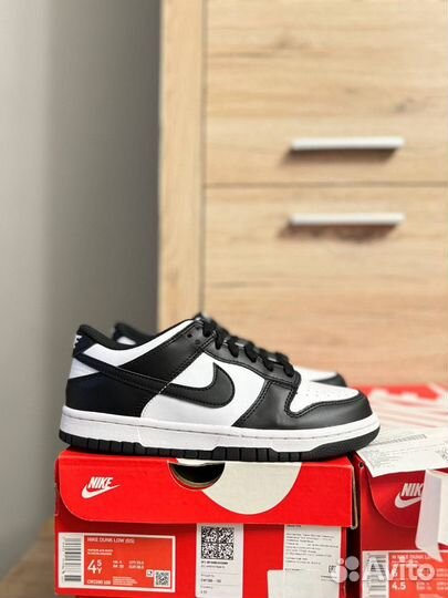 Nike Dunk Low Retro White Black 4.5Y