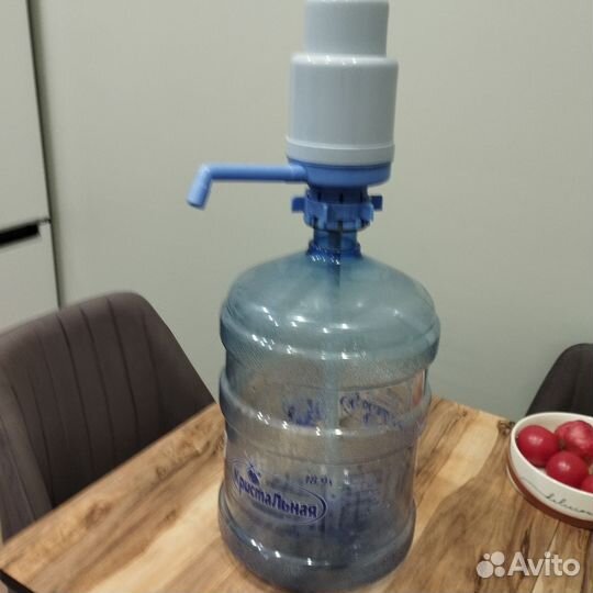Фляга для воды, с помпой