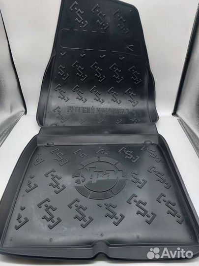 Коврики коляски на мотоцикл Урал (резиновые, компл