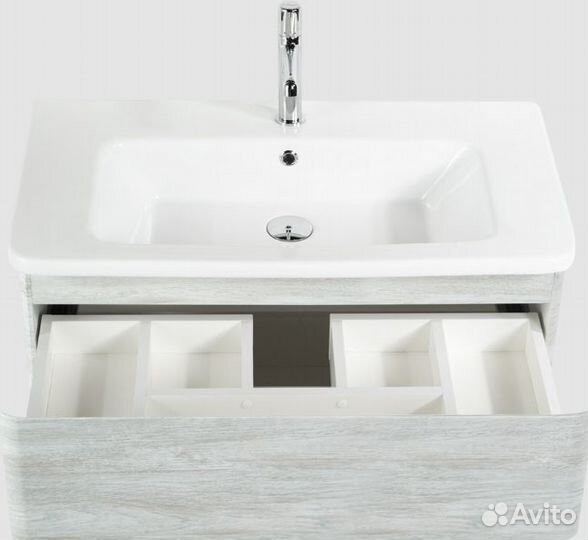 Тумба с раковиной BelBagno Albano-Cer 80 подвесная