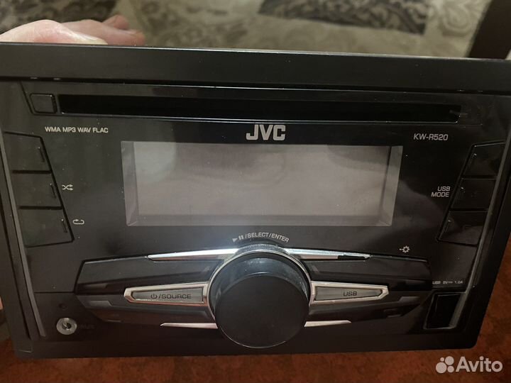 Магнитола 2 din jvc kw-r520