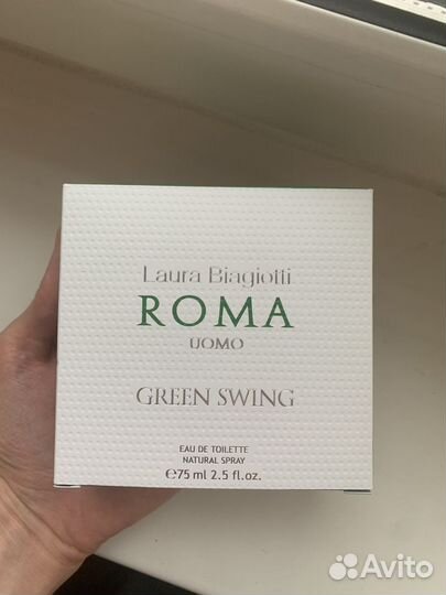 Laura biagiotti roma uomo green swing 75ml