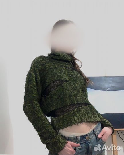 Свитер y2k cop copine