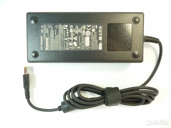 Новый блок питания Lenovo 120W 19V 6.32A прям-ный