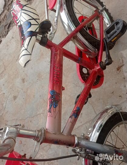 Детский велосипед 14д с корзинкой