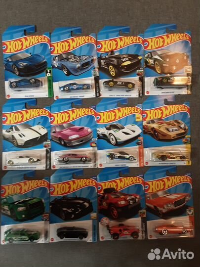Hot wheels машинки