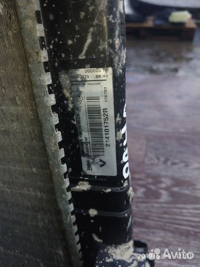 Радиатор основной Renault Duster 2012)