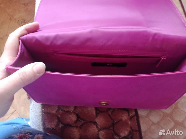 Замшевая сумка H&M