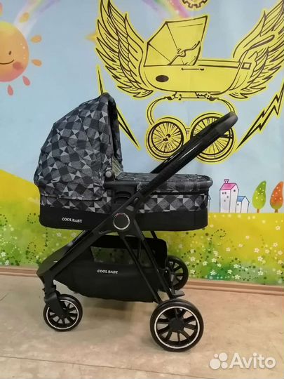 Коляска Cool Baby 3в1