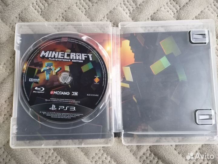 Диск пс 3 Майнкрафт