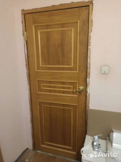 Двери межкомнатные из массива бу