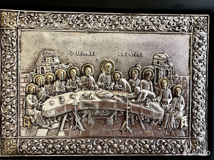 Икона серебро Clarte Греция