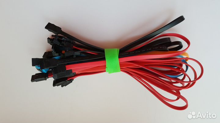 Кабели SATA, сетевые кабеля, кабеля питания и.т.д