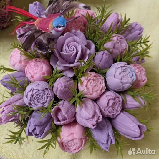 Букеты из мыла ручной работы