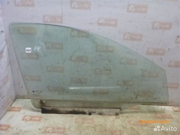 Стекло двери переднее правое Opel Astra G F70