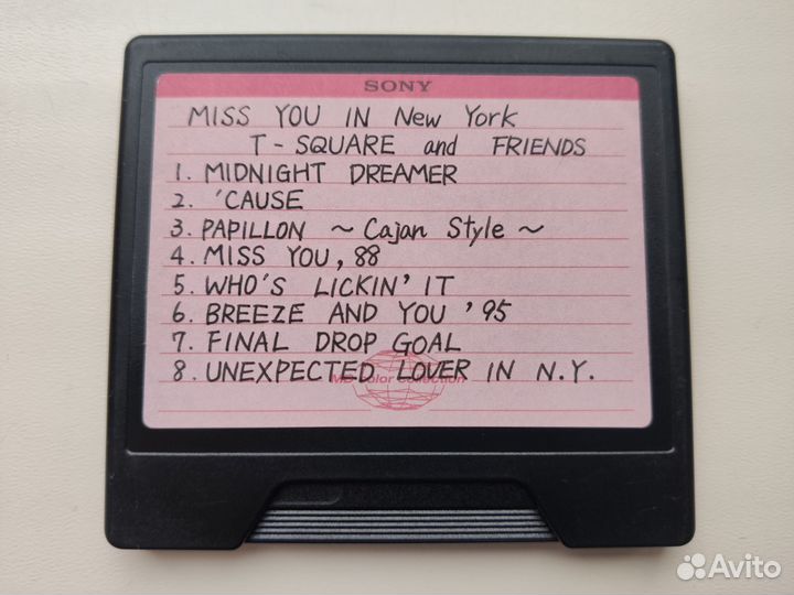 Sony MD color collection Red