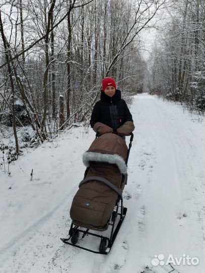 Коляска санки