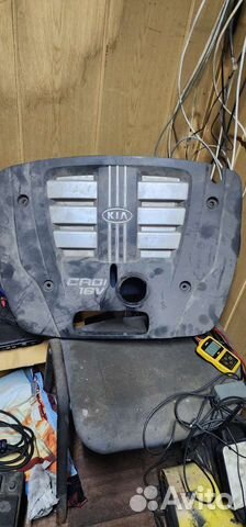 Крышка двигателя kia Sorento