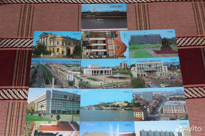 Набор открыток Пермь 1988г СССР