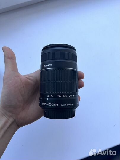 Объектив canon 55-250 is