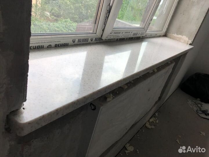 Подоконник из искусственного камня (акрил)