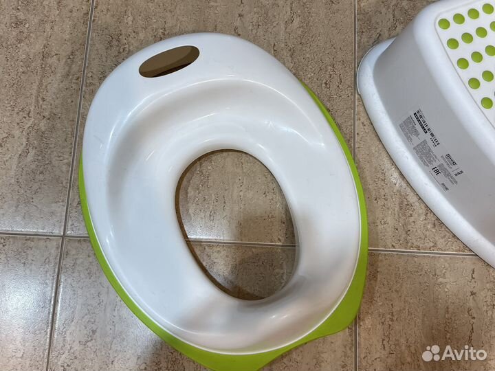 Накладка на унитаз и подставка IKEA